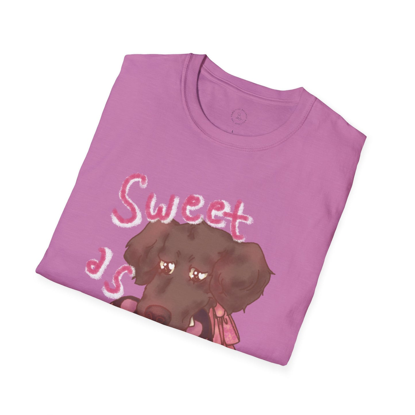 A Lab (love) Like Chocolate Unisex Softstyle T-Shirt